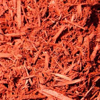 Metker's Dyed Mulch - Red